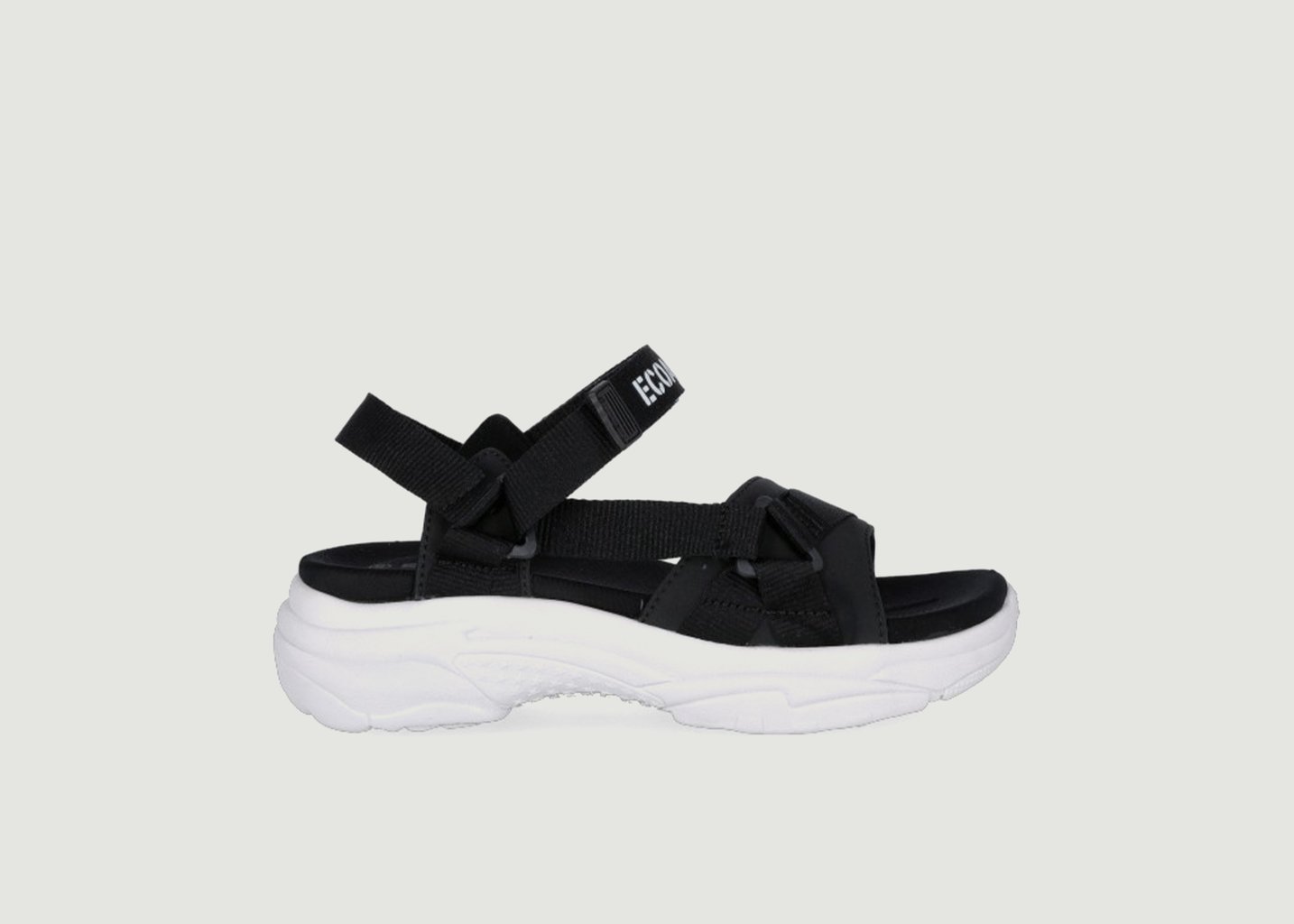 l'exception Sandales Sofia Noir Ecoalf