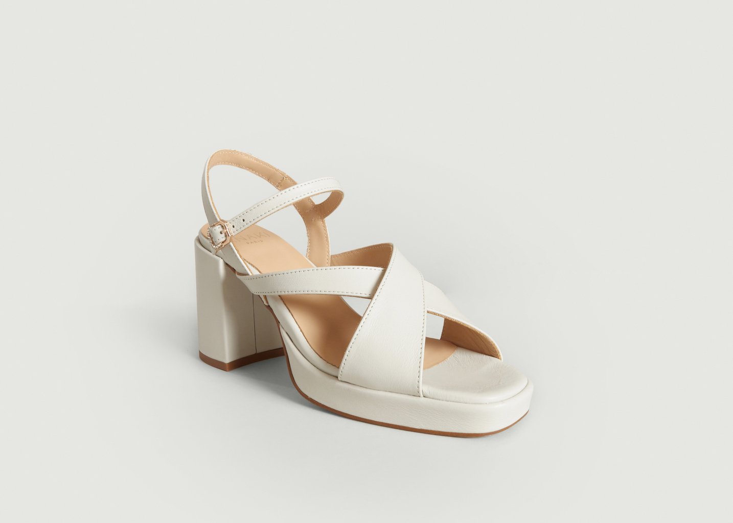 l'exception Sandales Star Ecru Anaki