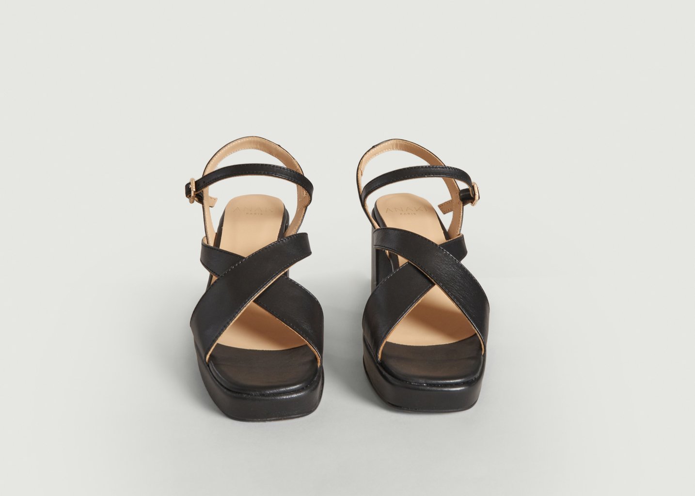 L'exception Sandales Star Noir Anaki