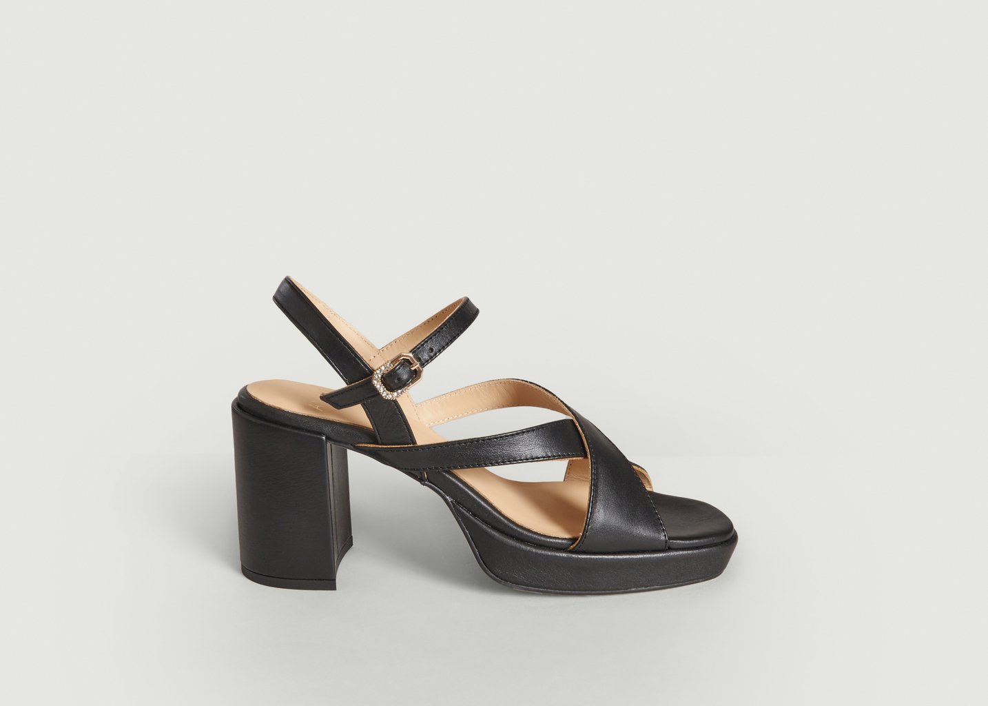 L'exception Sandales Star Noir Anaki