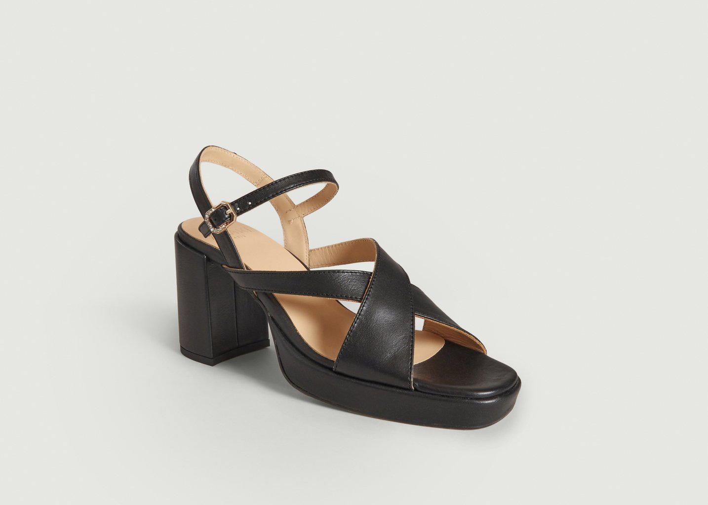 l'exception Sandales Star Noir Anaki