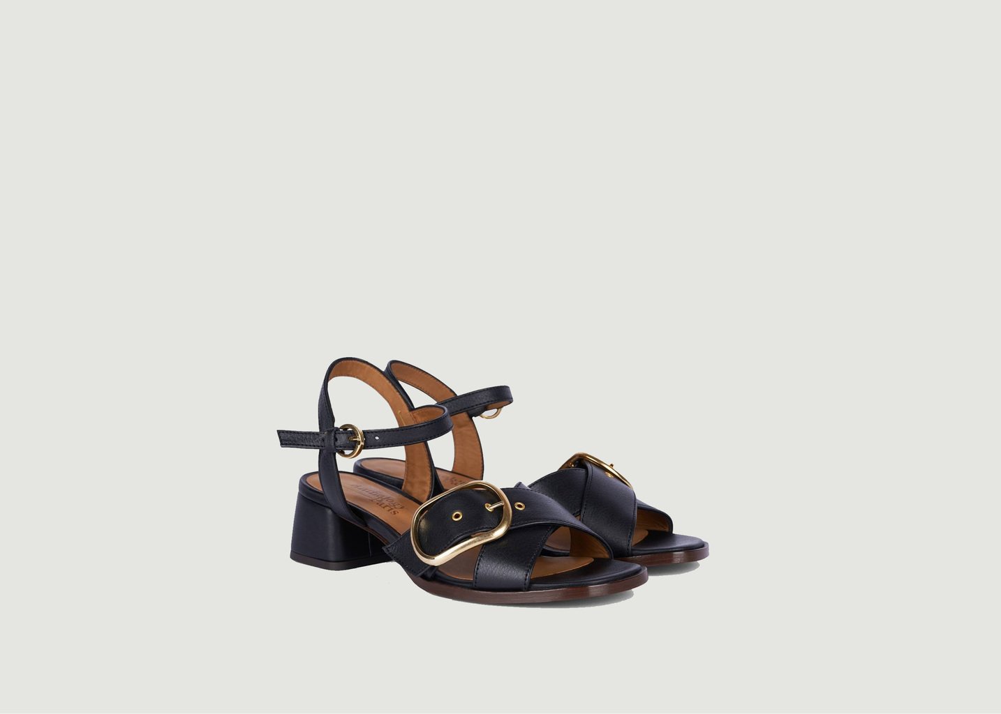 L'exception Sandales Usoa Noir Anthology Paris