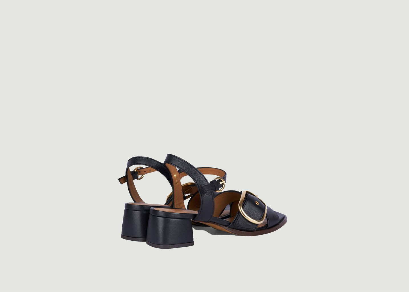 L'exception Sandales Usoa Noir Anthology Paris