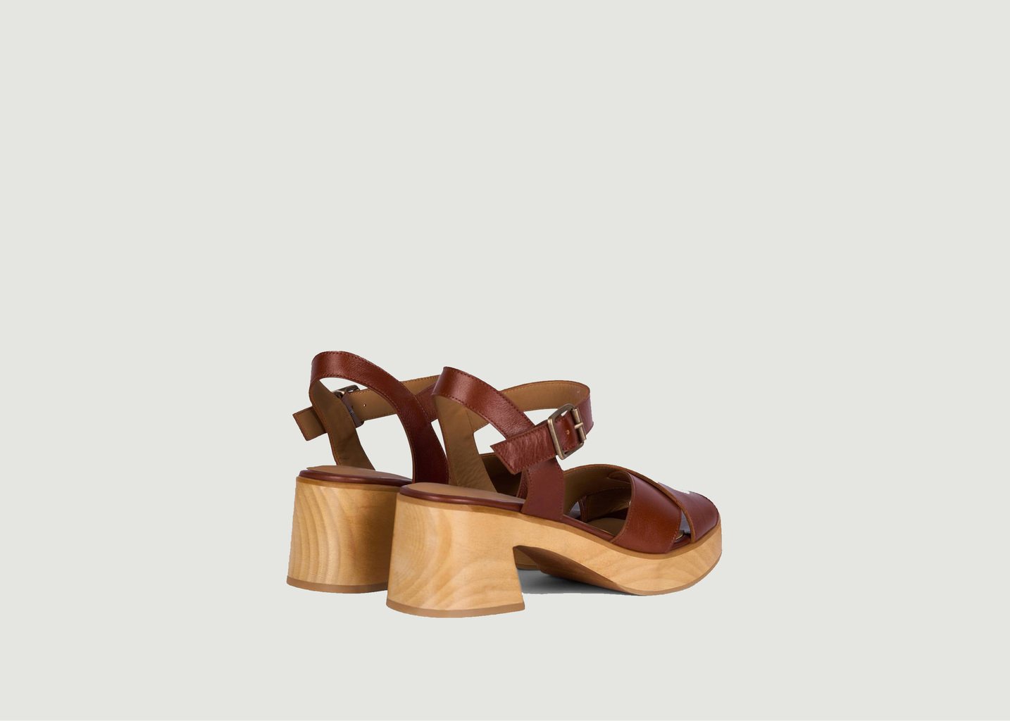 L'exception Sandales Valia Marron Anthology Paris