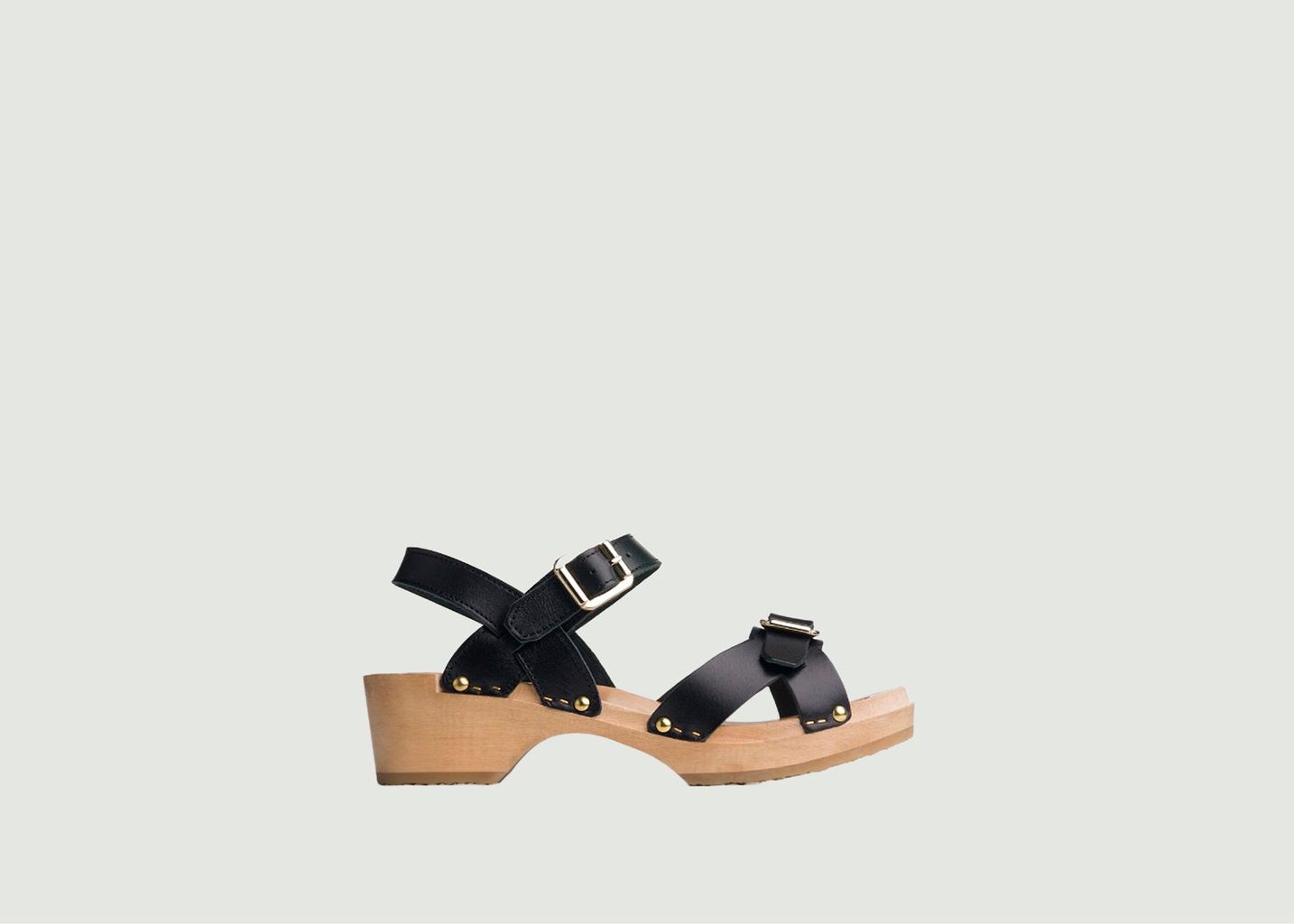 l'exception Sandales Yvy Noir sabot youyou
