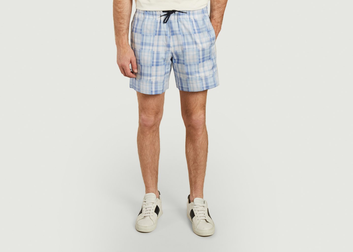 l'exception Short à carreaux Bleu PS by PAUL SMITH
