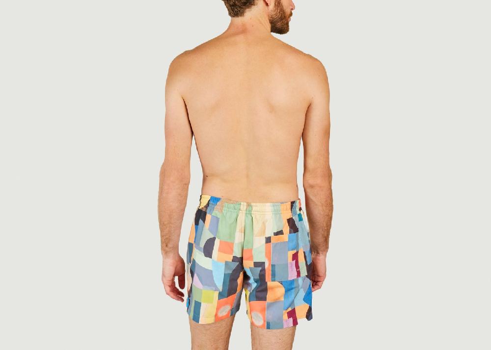 L'exception Short Abstract Multicolore Olow Paris