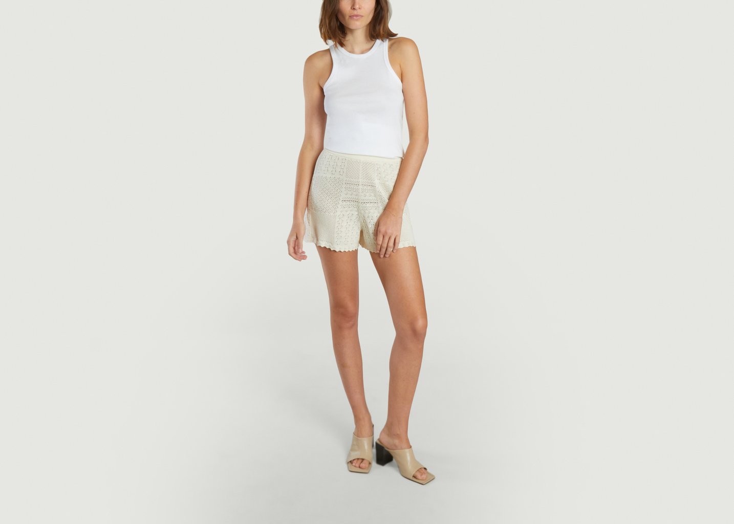 L'exception Short Armo Ecru Ba&sh