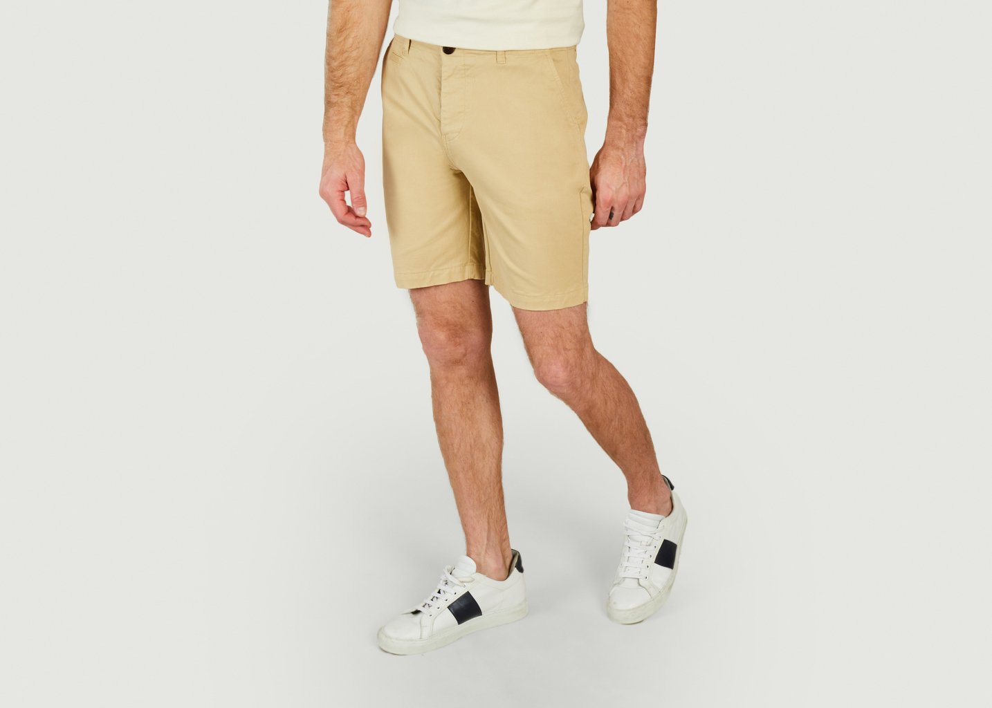 L'exception Short Chino Beige Cuisse De Grenouille