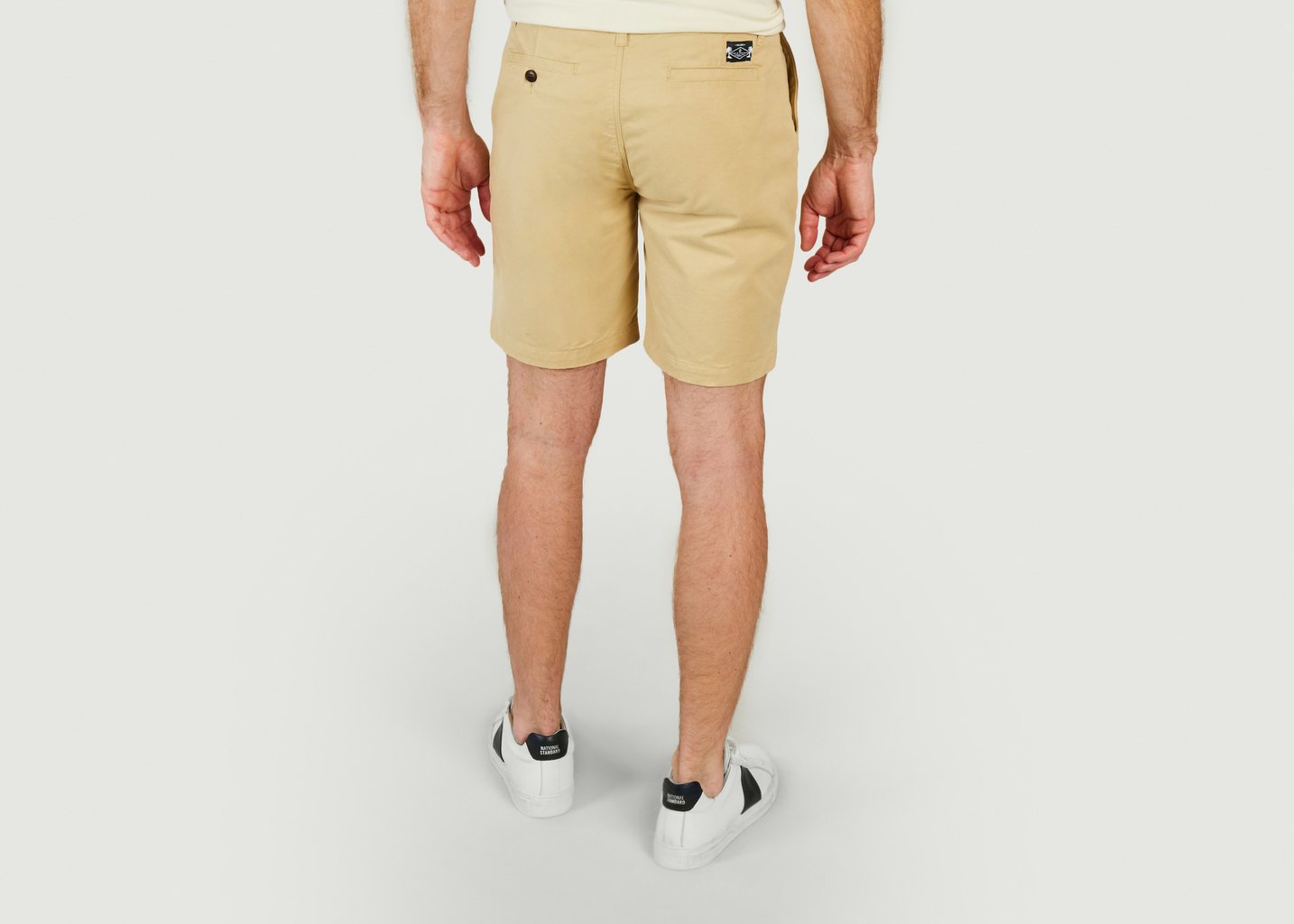 L'exception Short Chino Beige Cuisse De Grenouille