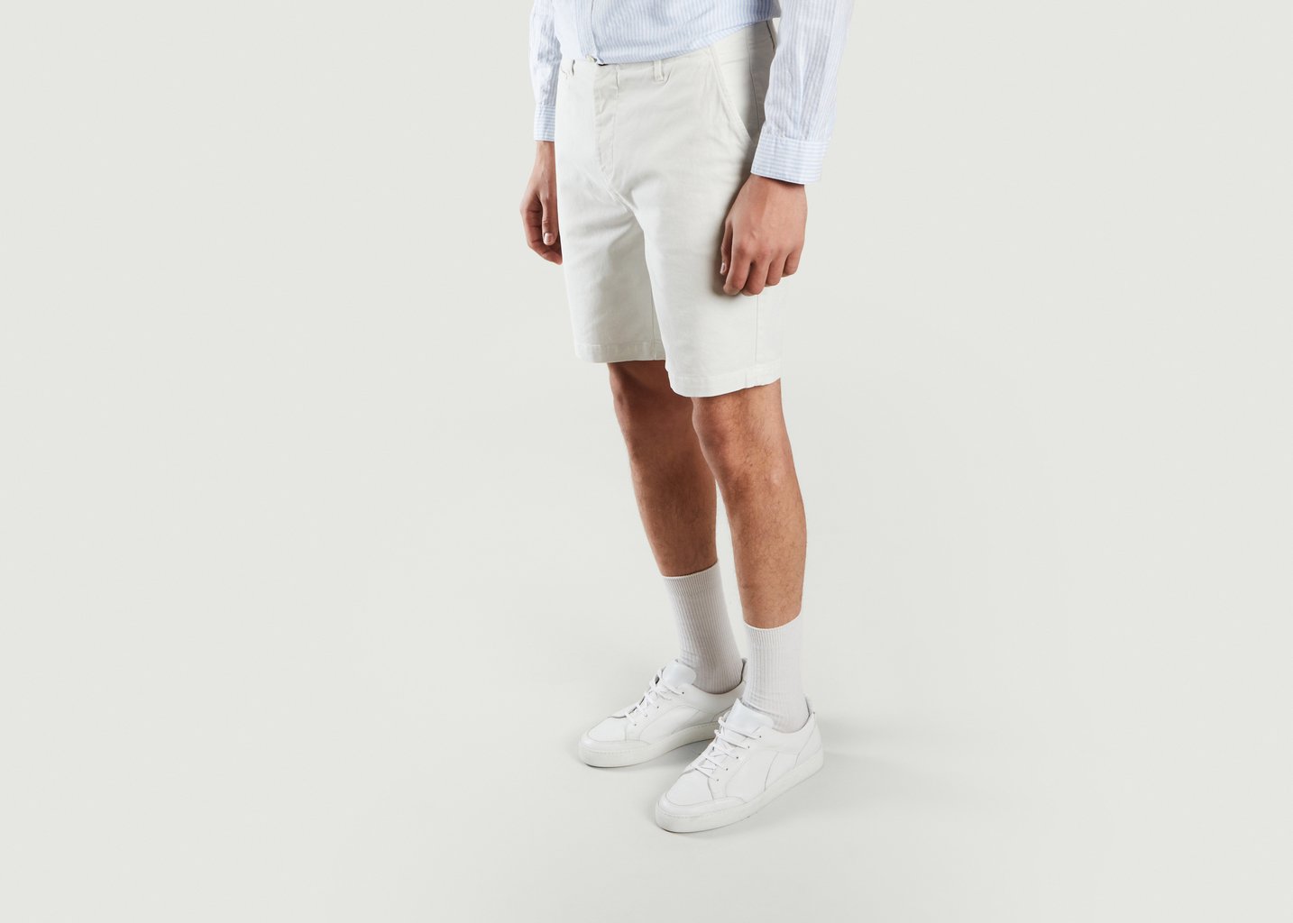 L'exception Short Chino Ecru Cuisse De Grenouille