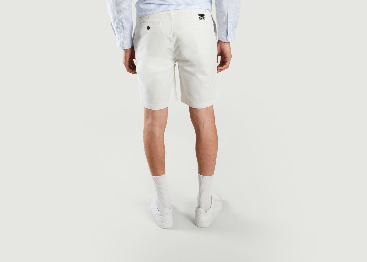 L'exception Short Chino Ecru Cuisse De Grenouille