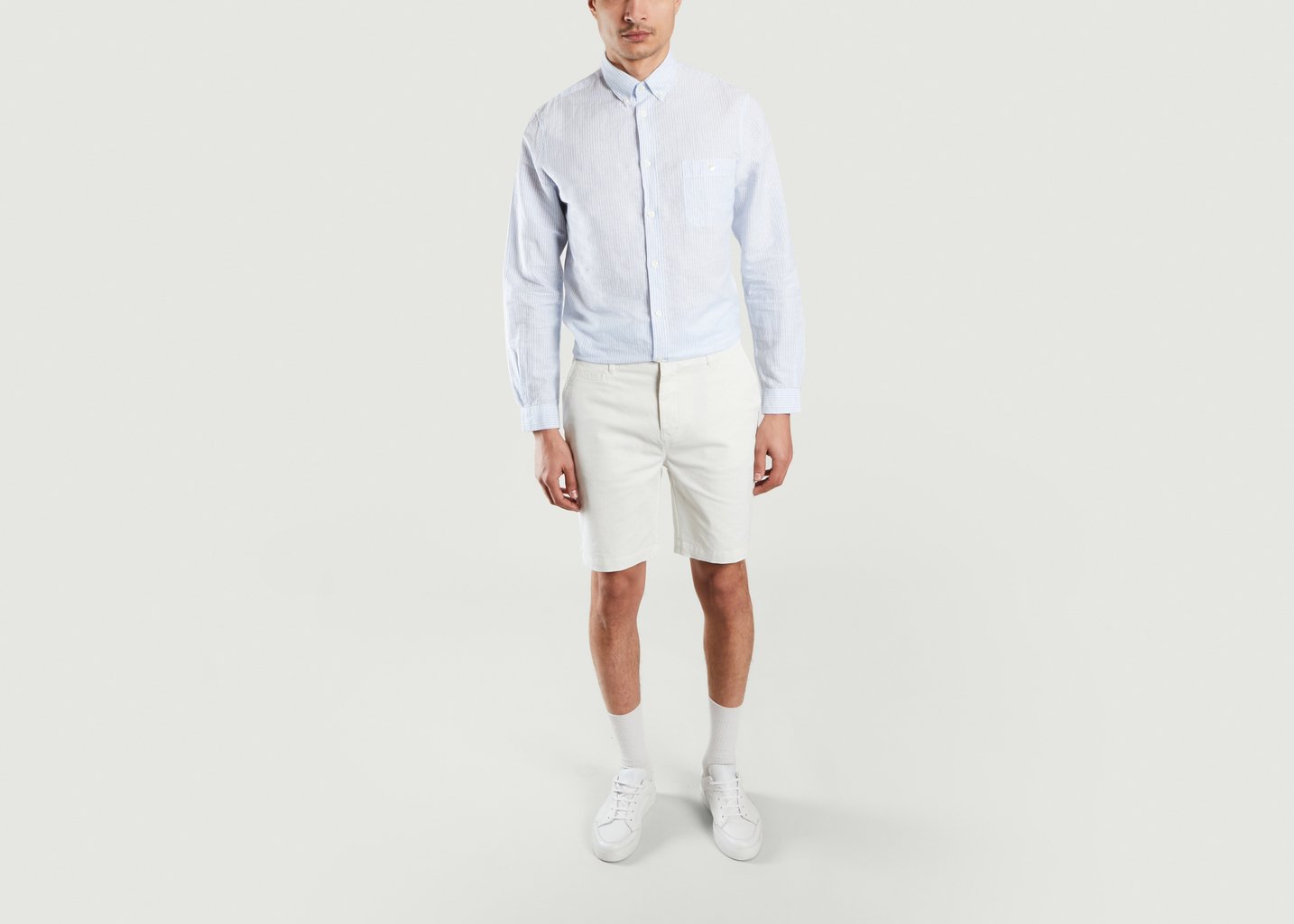 L'exception Short Chino Ecru Cuisse De Grenouille