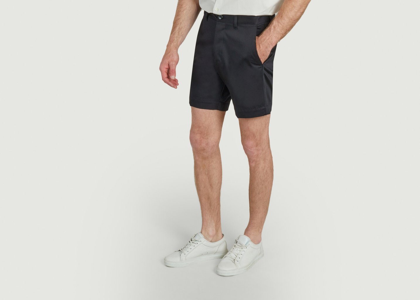L'exception Short Chino Noir AMI Paris