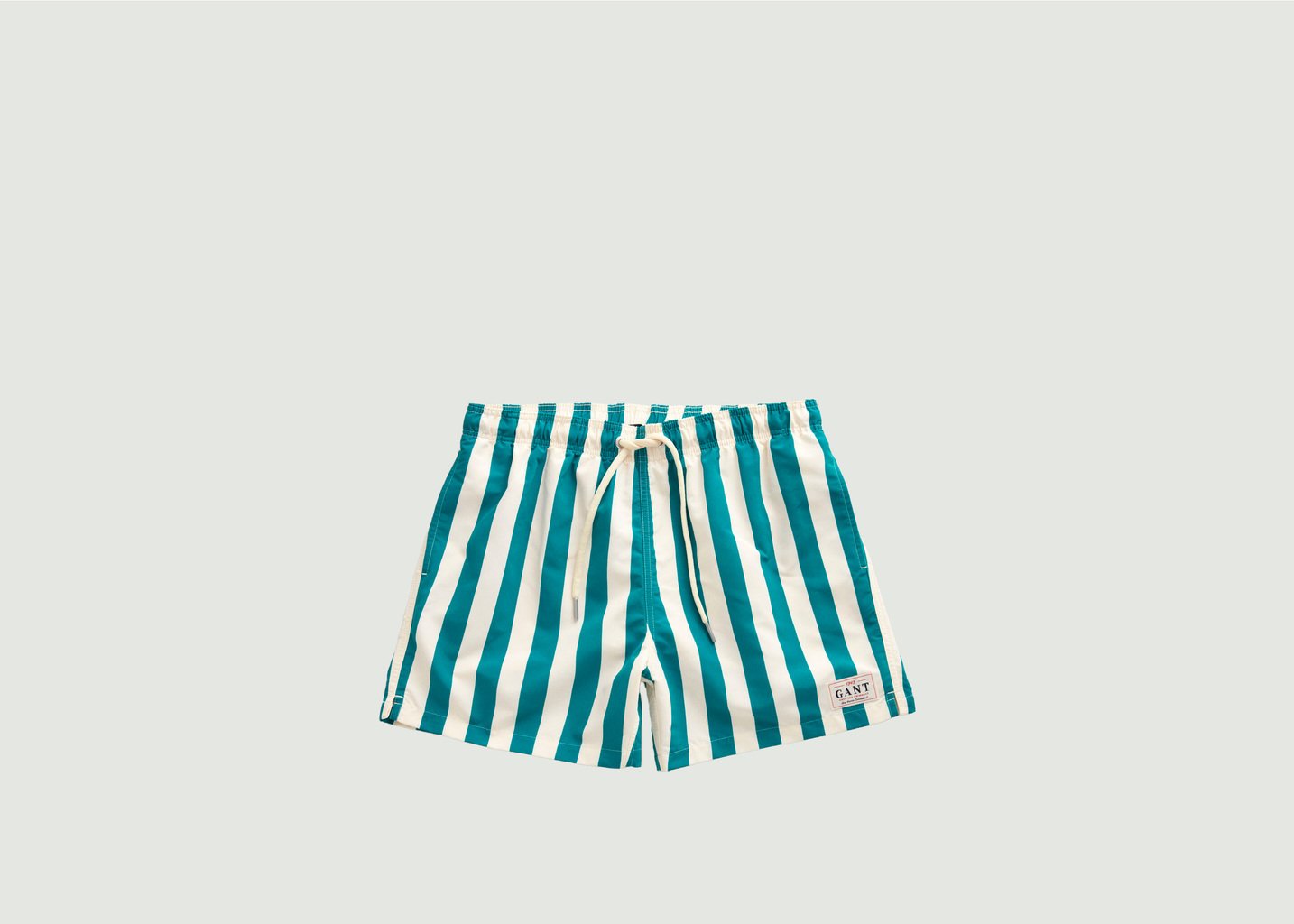 l'exception Short De Bain À Rayures Azur Gant
