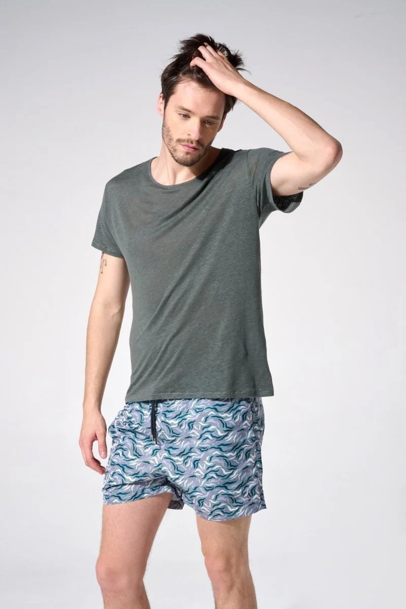 L'exception Short De Bain Algues Vert Foncé Apnee