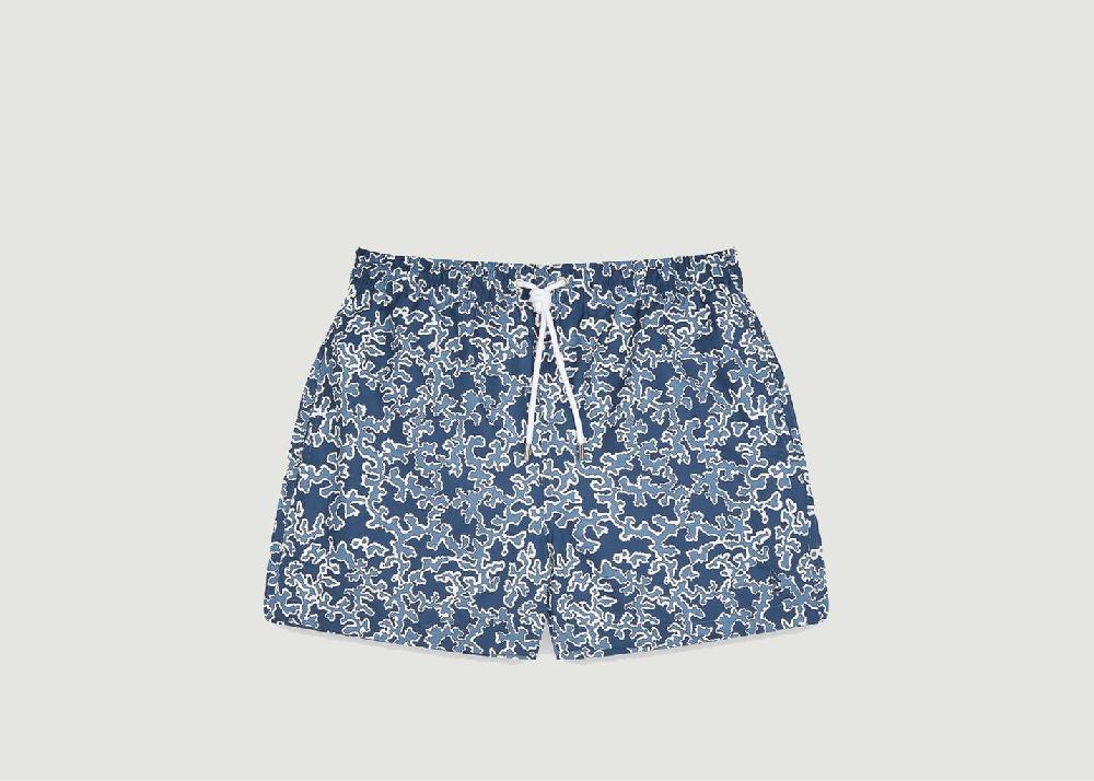 l'exception Short de bain Coraux Bleu Apnee