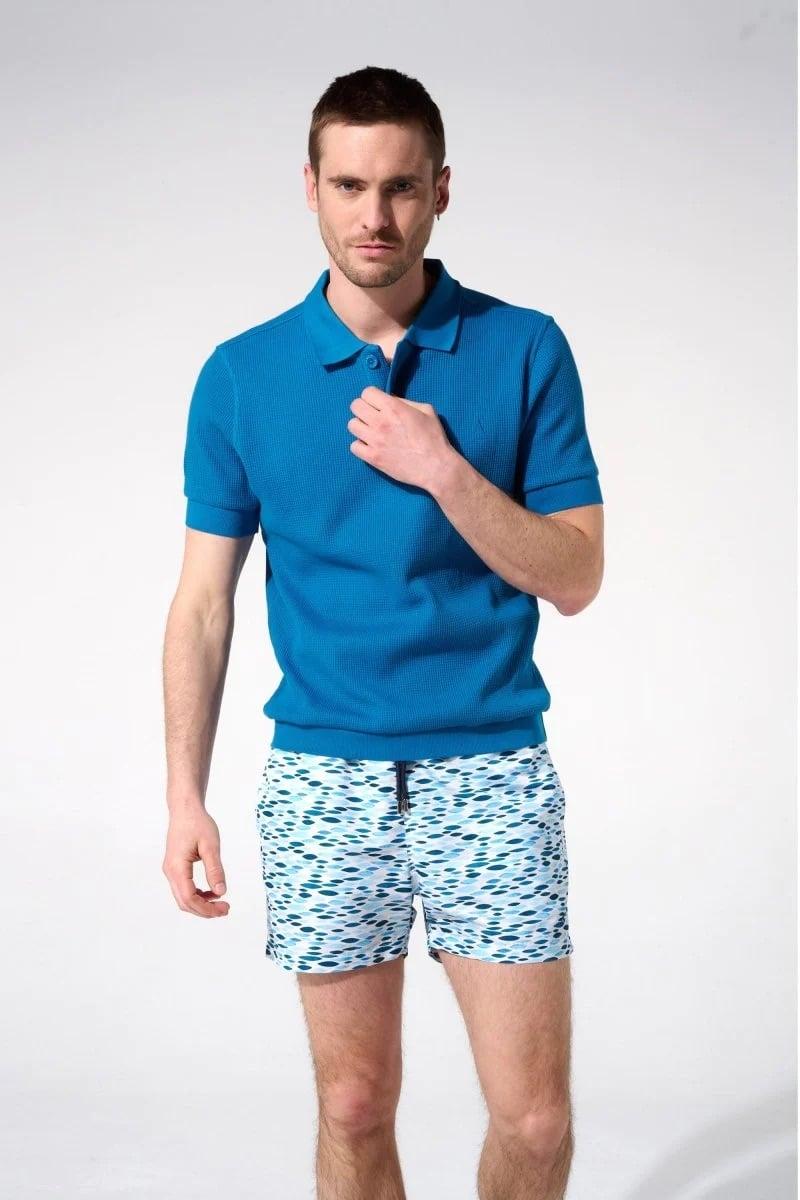 L'exception Short De Bain Glassy Bleu Apnee