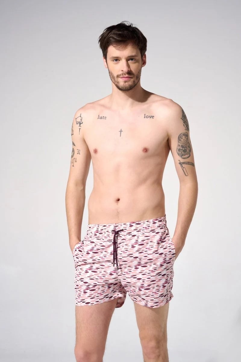 L'exception Short De Bain Glassy Mauve Apnee