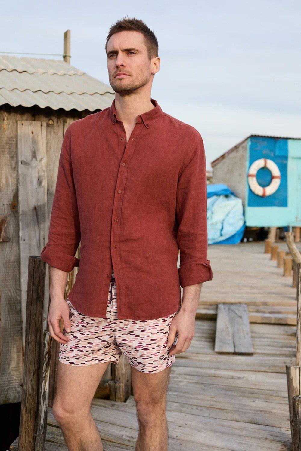 L'exception Short De Bain Glassy Mauve Apnee