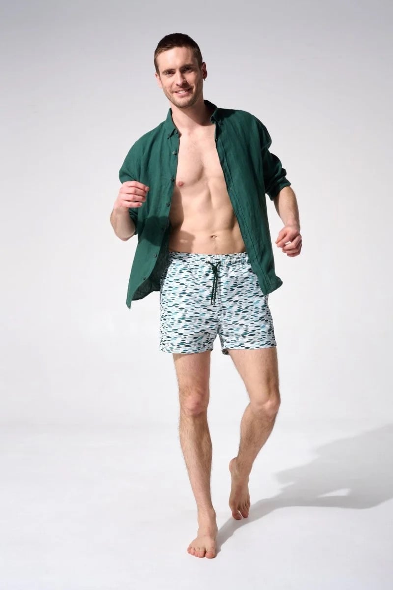 L'exception Short De Bain Glassy Menthe Apnee