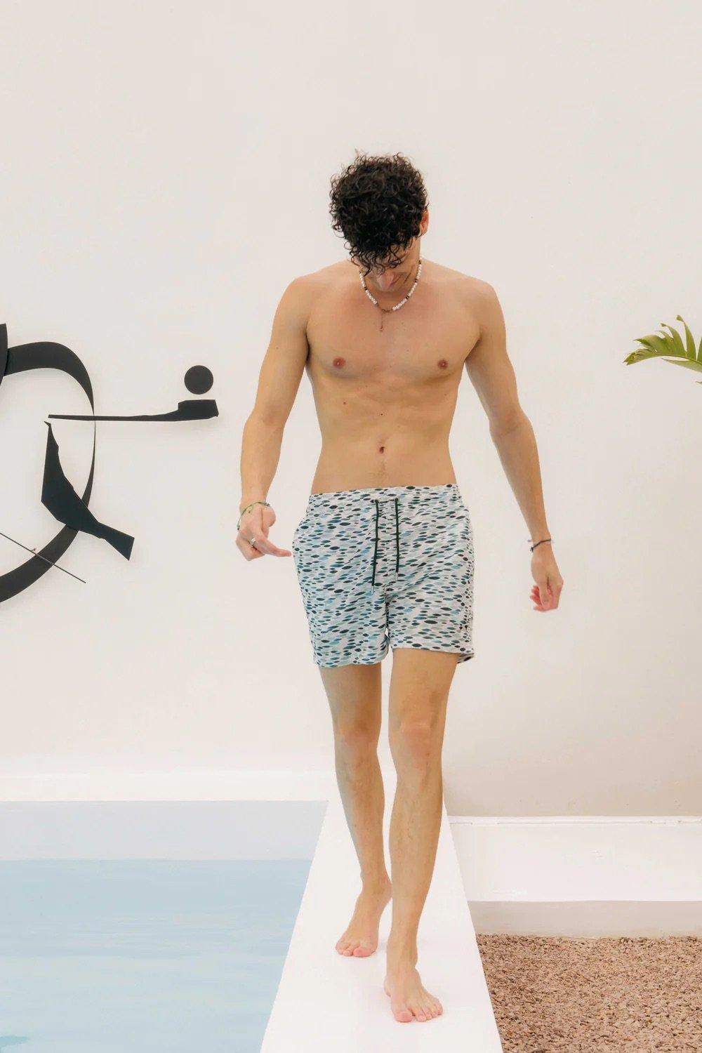 L'exception Short De Bain Glassy Menthe Apnee