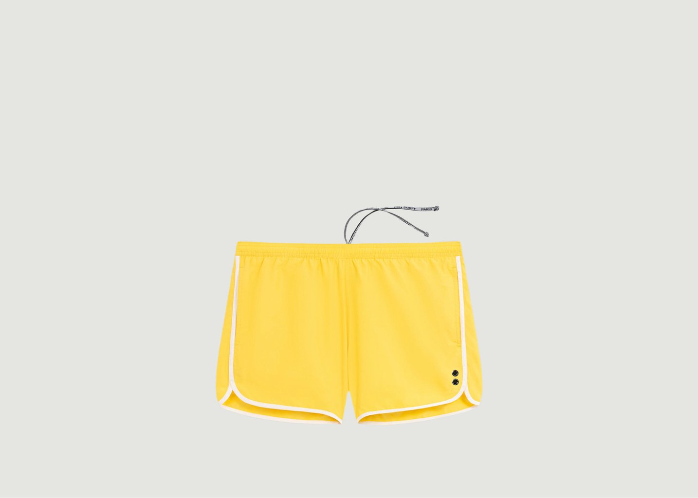 l'exception Short de bain Marathon Jaune Ron Dorff
