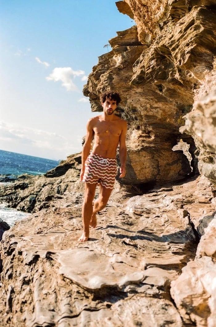 L'exception Short De Bain Mondello Moutarde Apnee