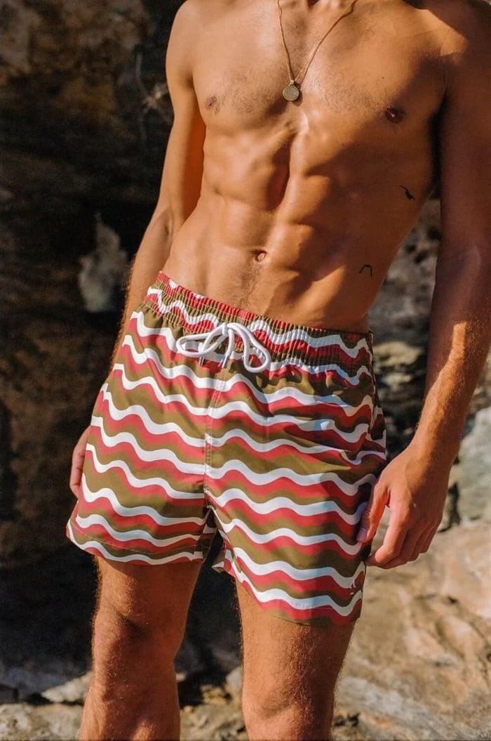 L'exception Short De Bain Mondello Moutarde Apnee