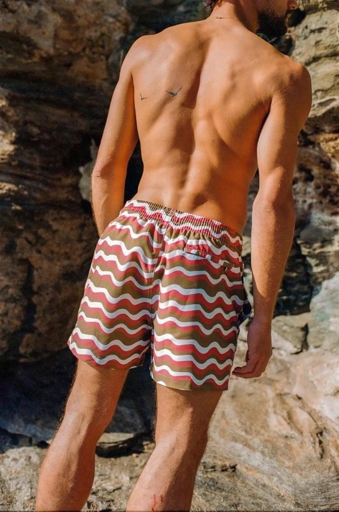 L'exception Short De Bain Mondello Moutarde Apnee