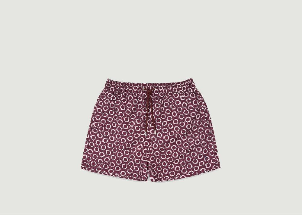 l'exception Short de bain Oursins Lie de vin Apnee