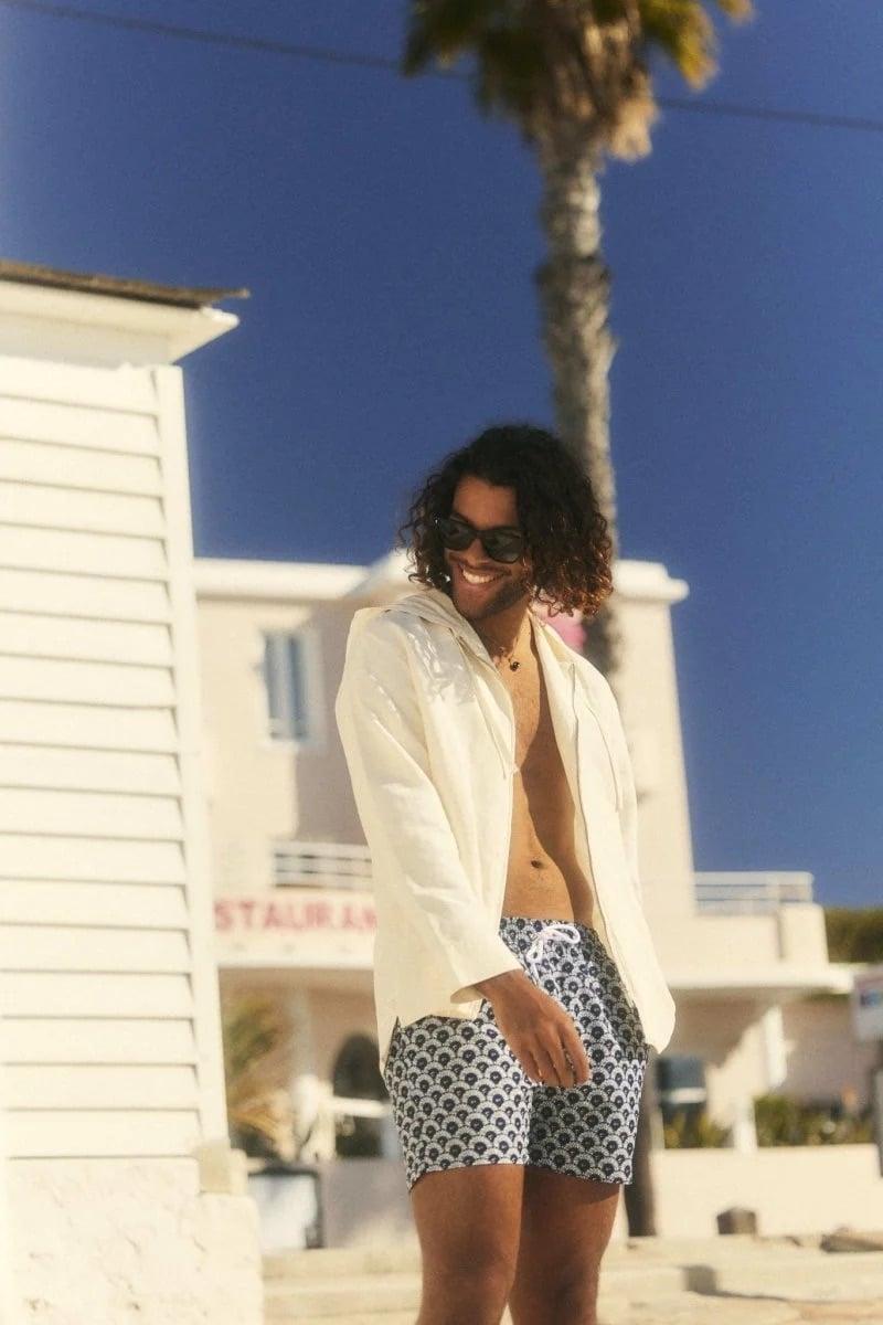 L'exception Short De Bain Récifs Bleu Marine Apnee