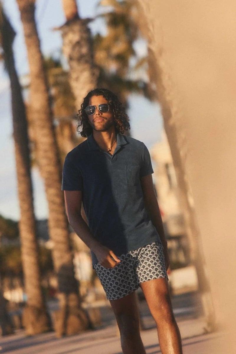 L'exception Short De Bain Récifs Bleu Marine Apnee