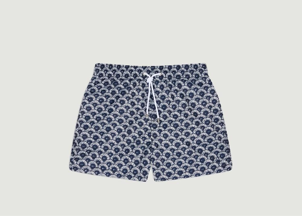 l'exception Short de bain Récifs Bleu Marine Apnee