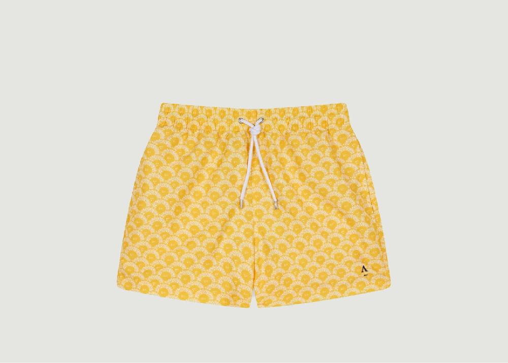 l'exception Short de bain Récifs Jaune Apnee