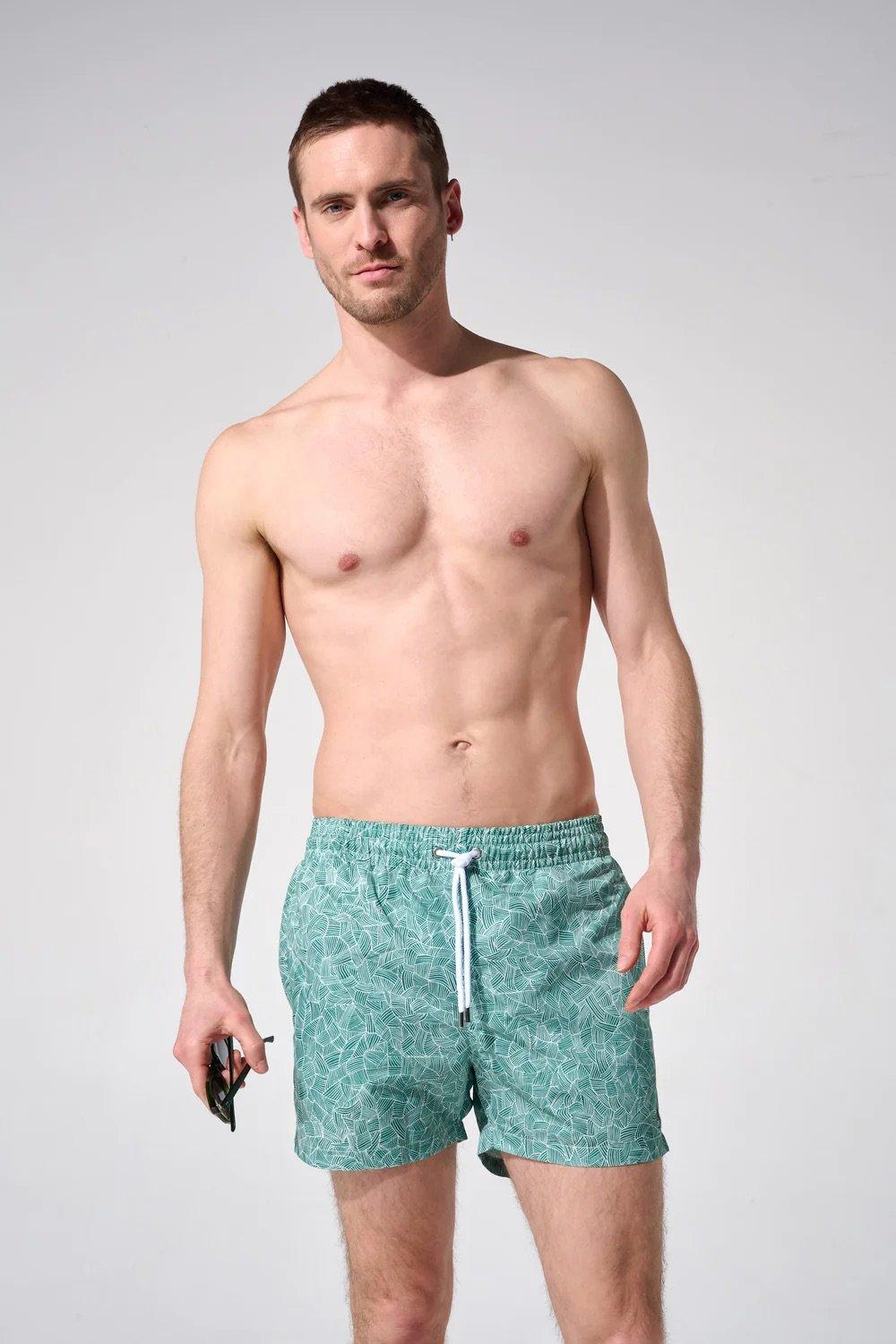 L'exception Short De Bain Turquoise Apnee