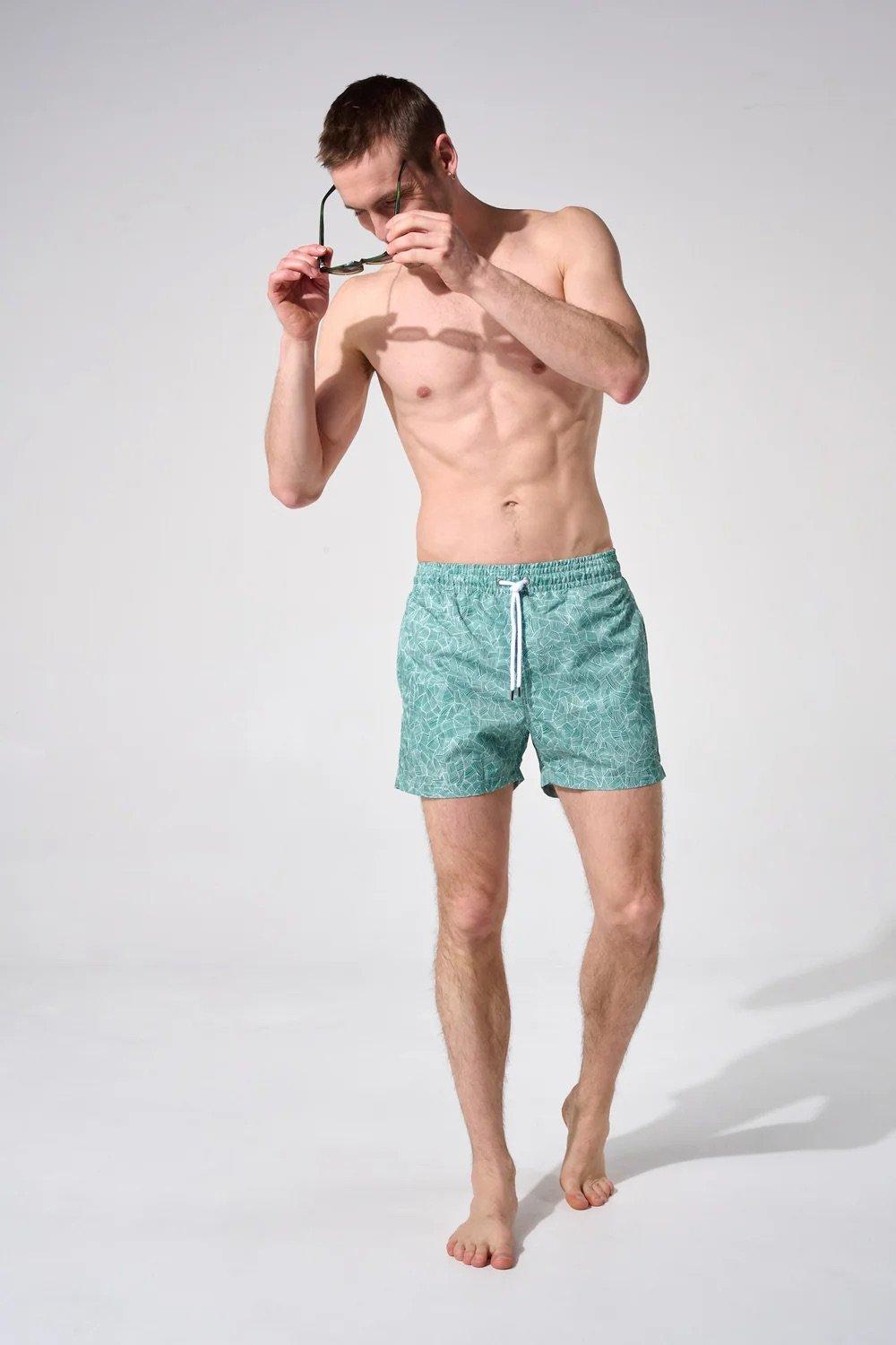 L'exception Short De Bain Turquoise Apnee