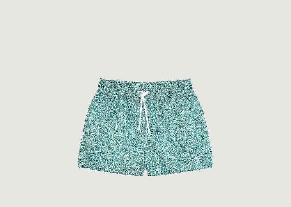 l'exception Short de bain Turquoise Apnee