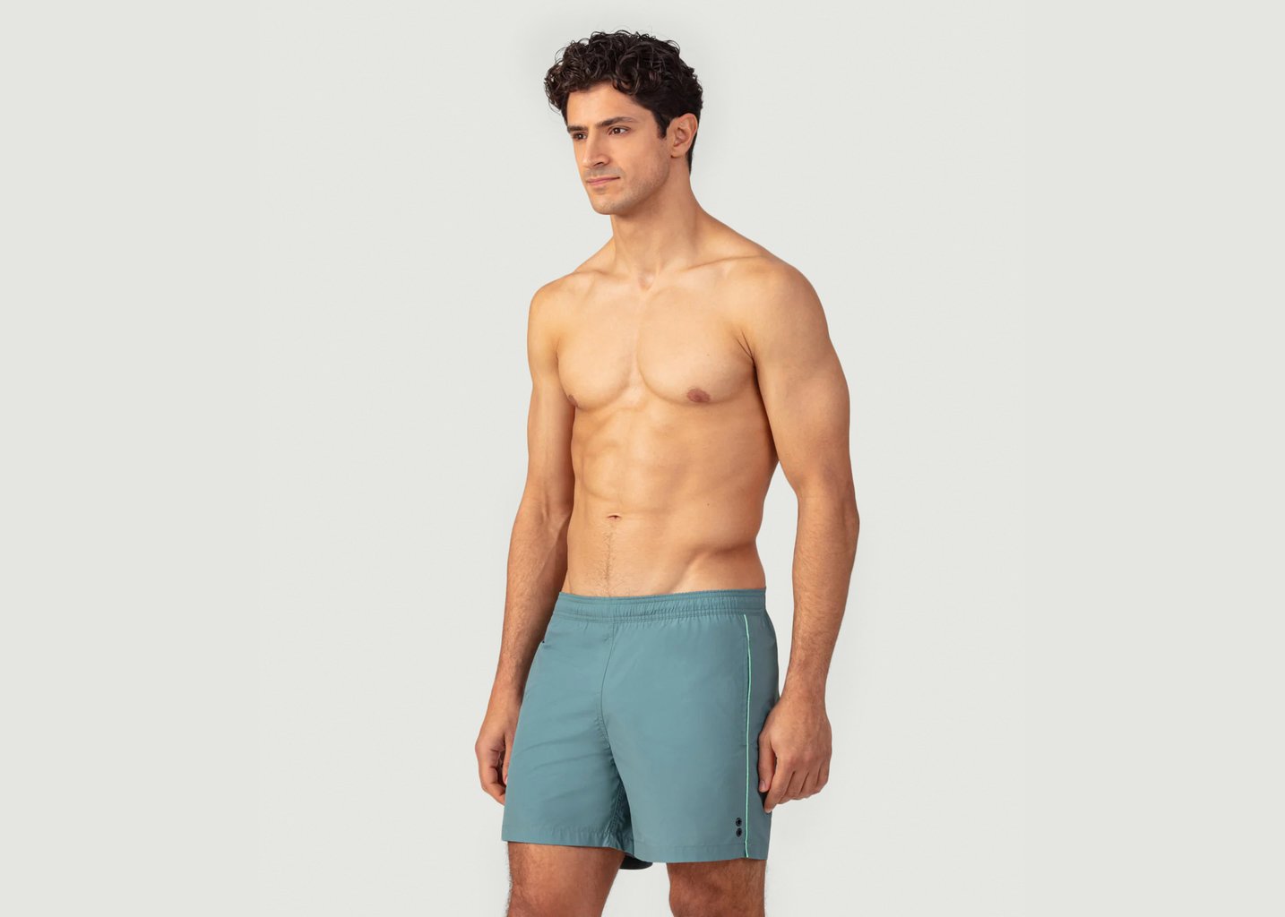 l'exception Short de bain Turquoise Ron Dorff