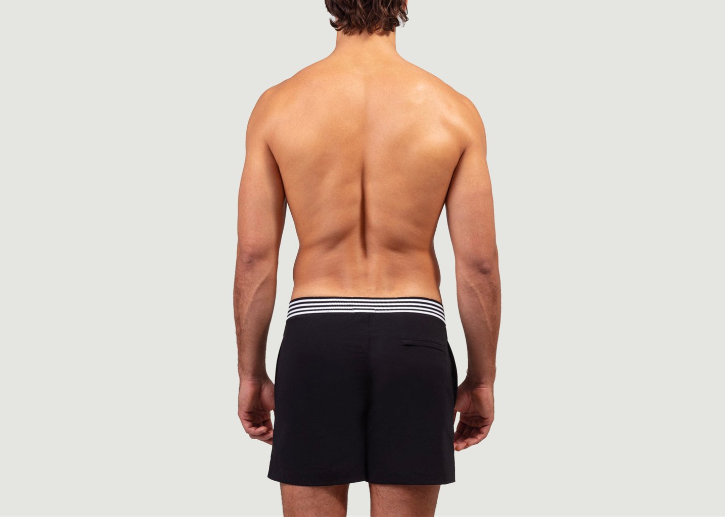 L'exception Short De Bain Urbain Noir Ron Dorff