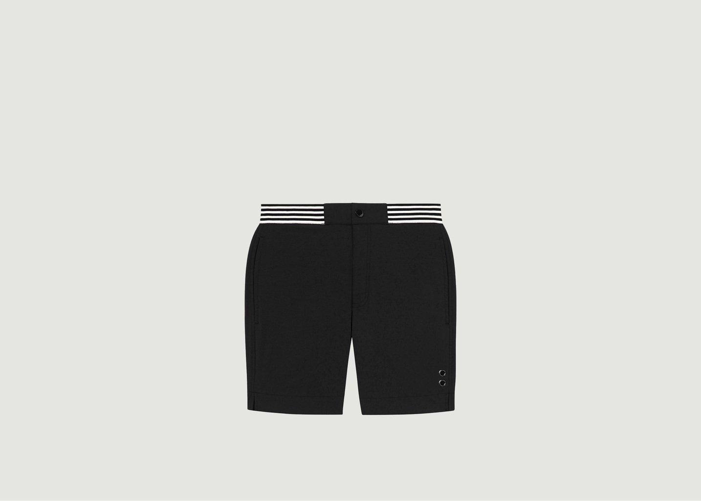 l'exception Short de bain urbain Noir Ron Dorff