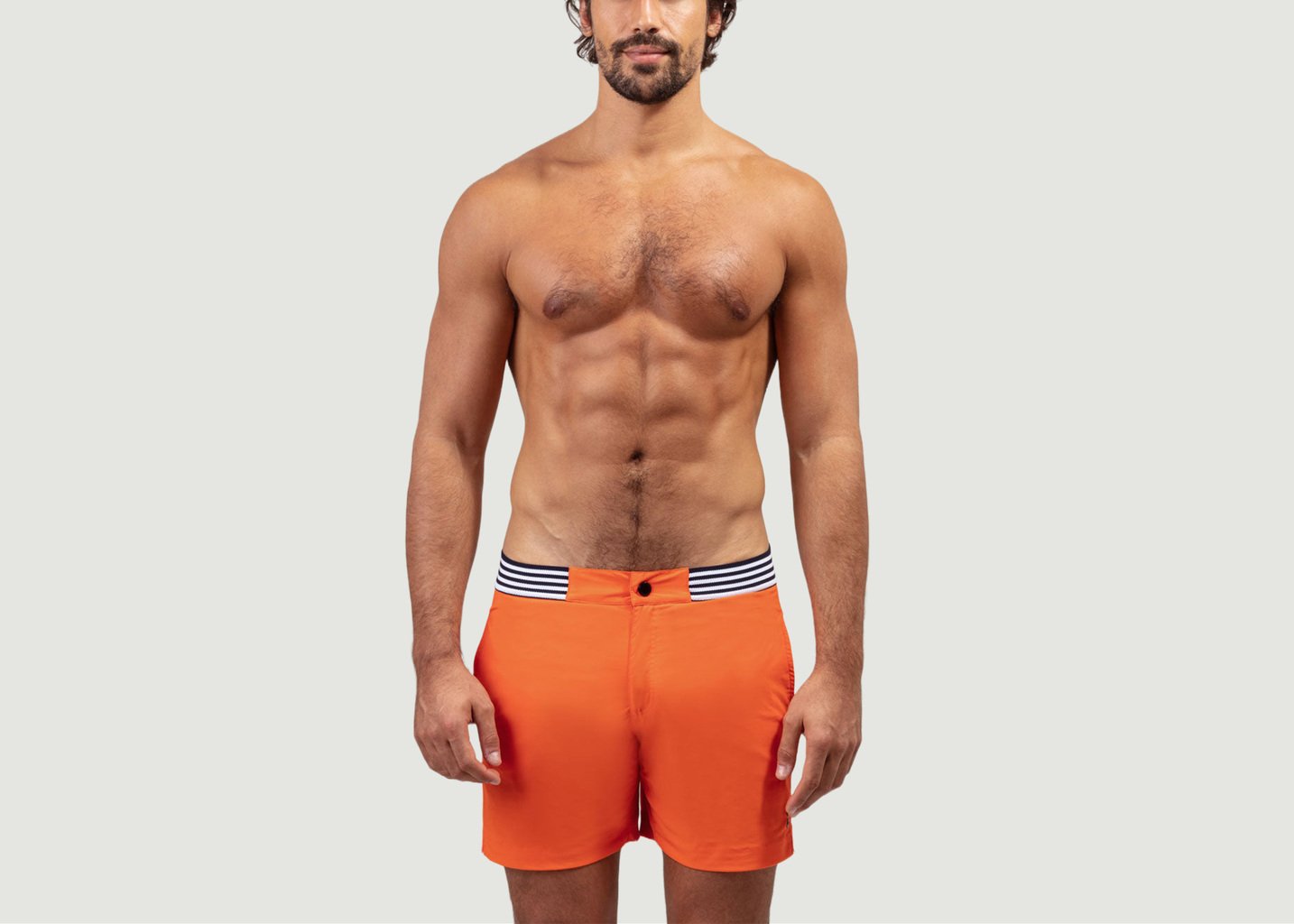 L'exception Short De Bain Urbain Orange Ron Dorff