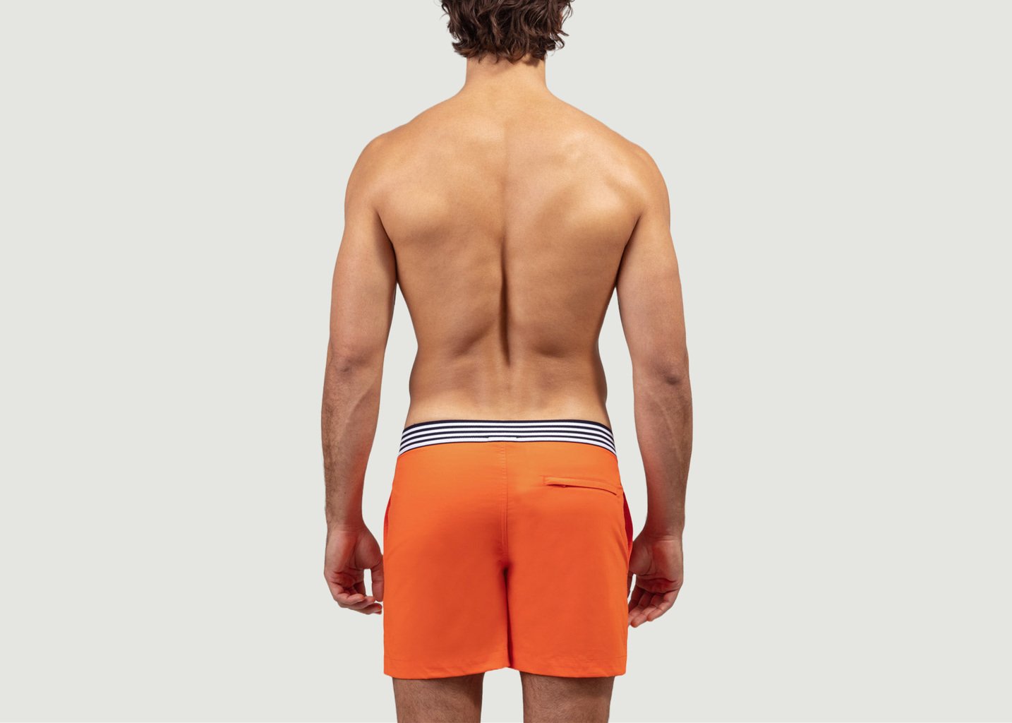 L'exception Short De Bain Urbain Orange Ron Dorff