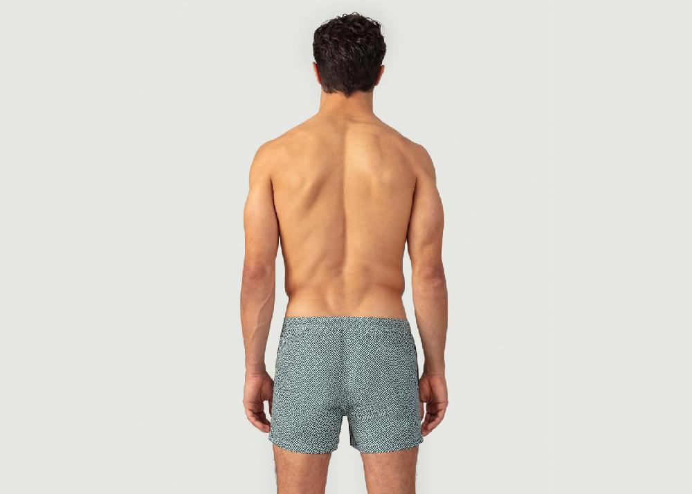 L'exception Short De Bain Vert Sapin Ron Dorff