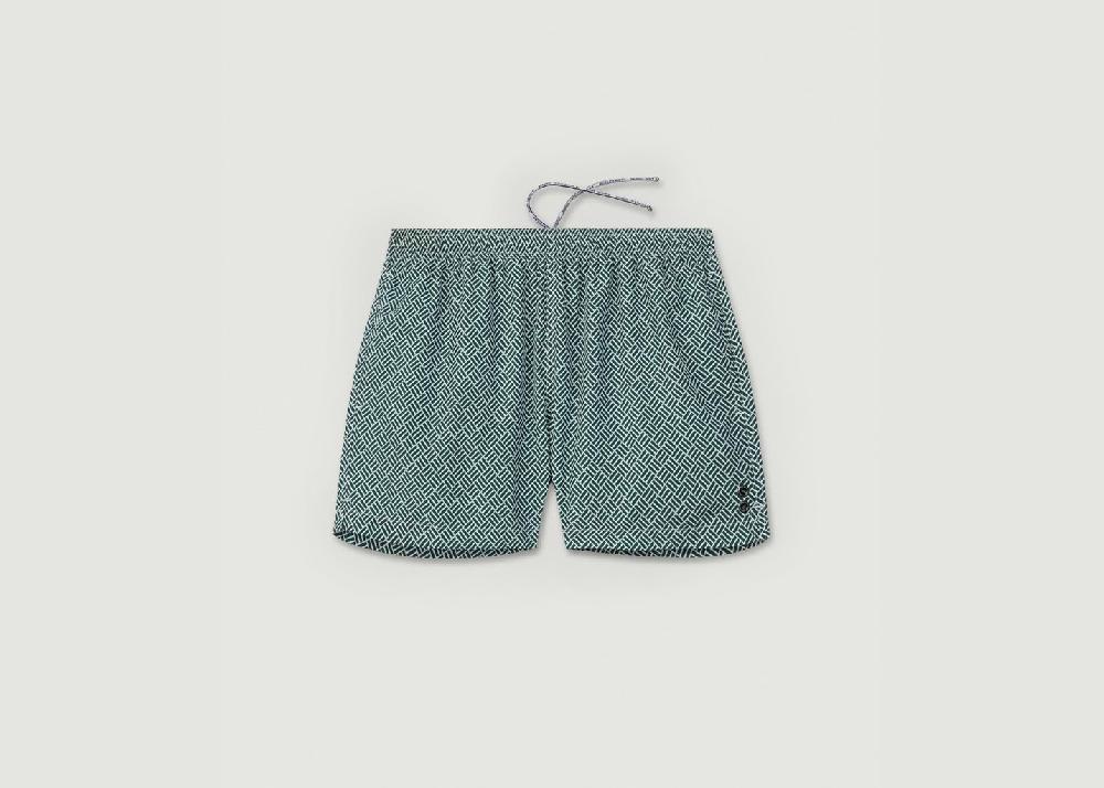 L'exception Short De Bain Vert Sapin Ron Dorff