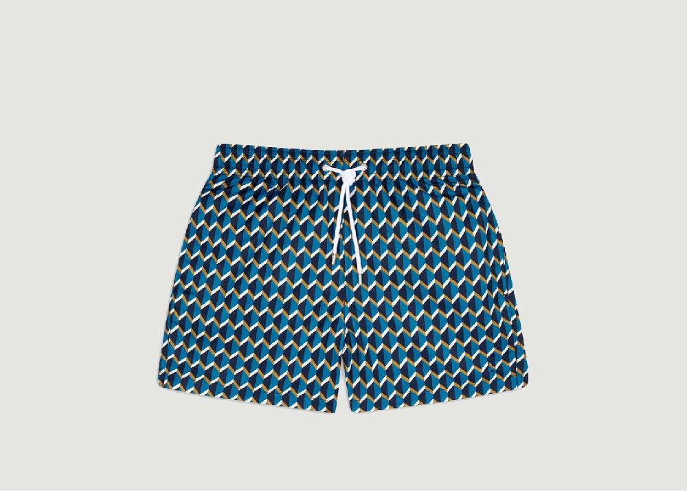 l'exception Short de bain Zellige Bleu Apnee