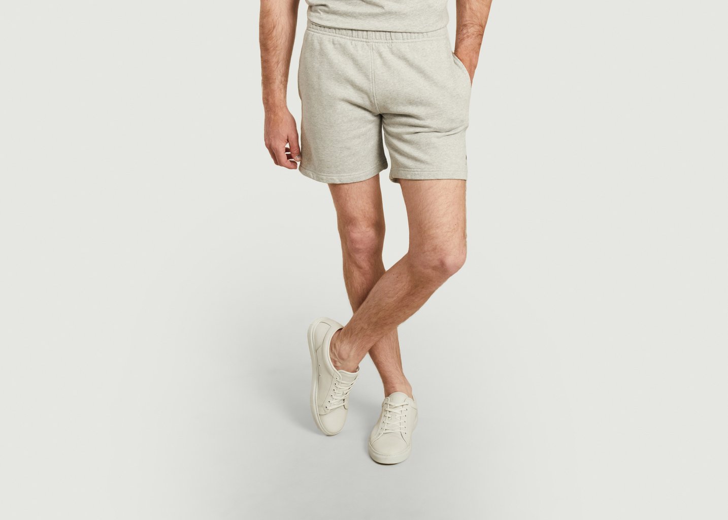 L'exception Short De Jogging Gris Ron Dorff