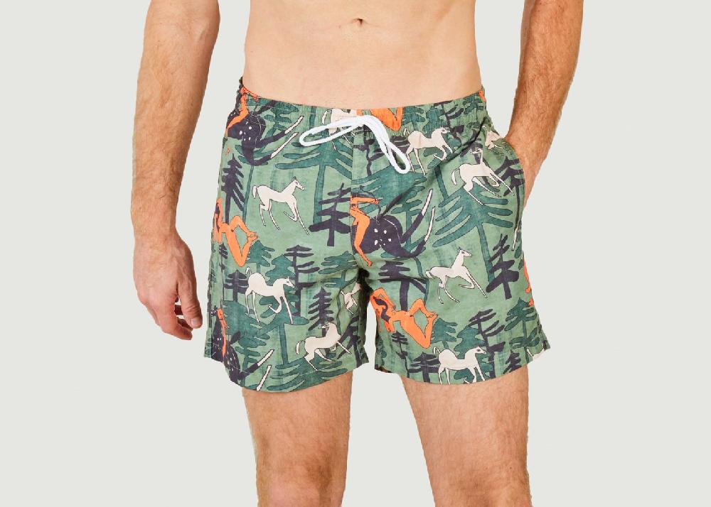 L'exception Short Dhanur Multicolore Olow Paris