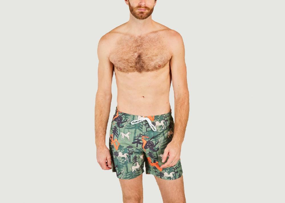 l'exception Short Dhanur Multicolore Olow Paris