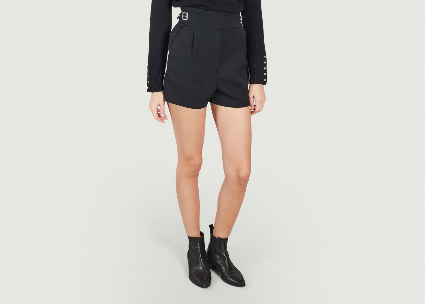 L'exception Short Hadiya Noir IRO Paris